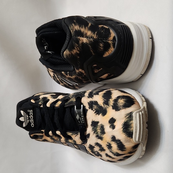 Adidas Torsion ZX Glux Leopard Print sneakers (womens size 6.5) - Picture 3 of 14